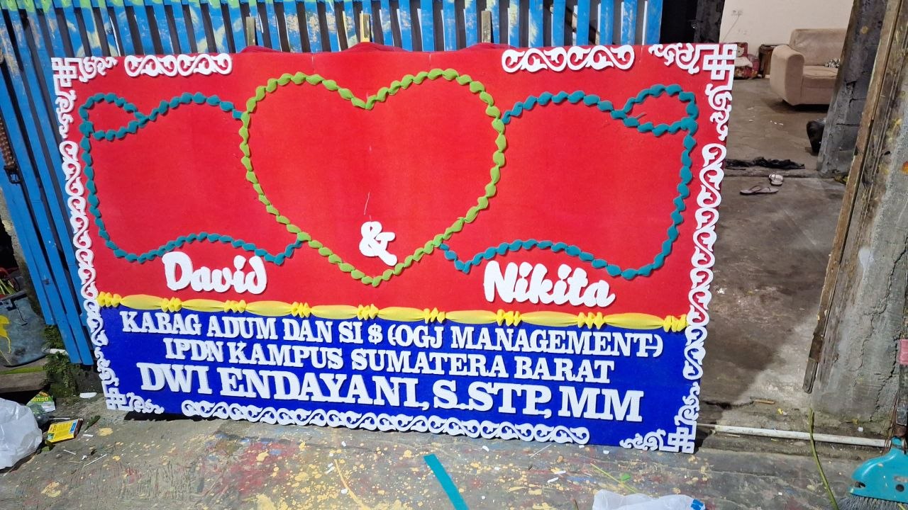 Ucapan Selamat - Bunga Papan Manado
